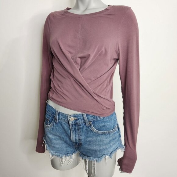 Lululemon Time to Restore Purple Long Sleeve Size M - Picture 4 of 13